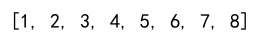 如何将 Numpy 数组转换为列表