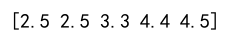 Numpy clip array