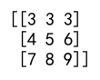 Numpy clip array