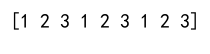 Numpy 创建数组