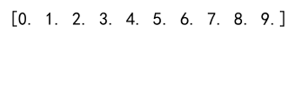 Numpy Linspace使用方法