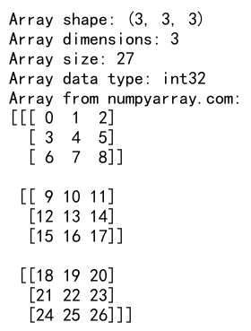 NumPy数组降维：从3D到2D的高效转换技巧