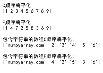 NumPy数组扁平化：高效处理多维数组的利器