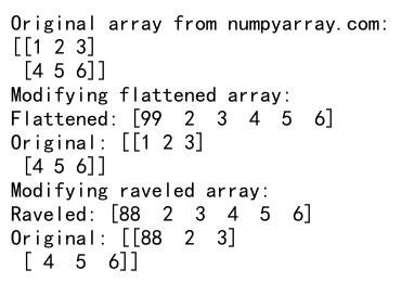 NumPy中的flatten()函数：高效处理多维数组和列表