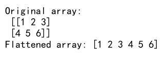NumPy数组降维：使用flatten和reshape实现特定维度的展平操作