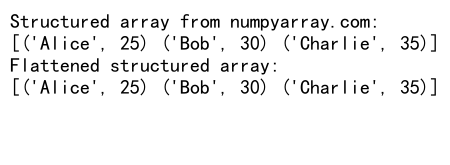 NumPy中的flatten()函数：高效数组展平操作详解