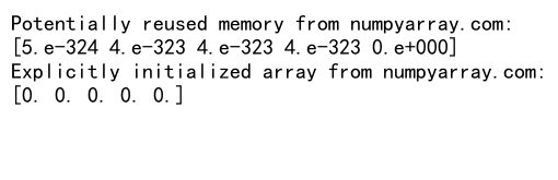 NumPy empty函数：高效创建未初始化数组的利器