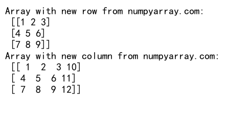 NumPy中创建空数组并追加元素的全面指南