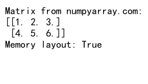 NumPy空矩阵：高效创建和操作大型数组的利器