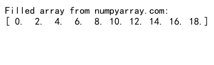 NumPy空矩阵：高效创建和操作大型数组的利器