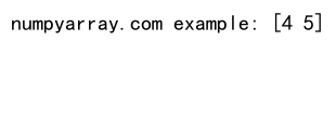 NumPy where()函数：条件索引和元素选择的强大工具