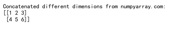 NumPy向量拼接：如何将向量连接到NumPy向量