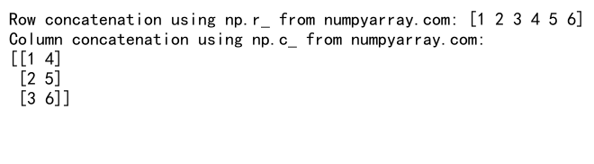 NumPy向量拼接：如何将向量连接到NumPy向量