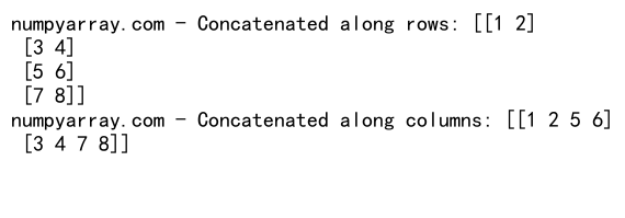 NumPy中的数组连接和空数组操作：concatenate和empty函数详解