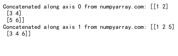 NumPy中使用concatenate函数处理包含None的数组连接