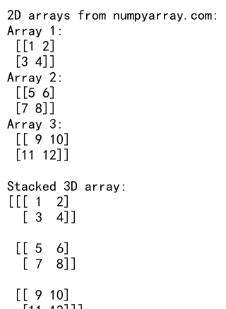 NumPy中如何将2D数组重塑为3D数组：reshape函数详解