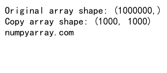 NumPy数组原地重塑：高效的reshape操作及其应用