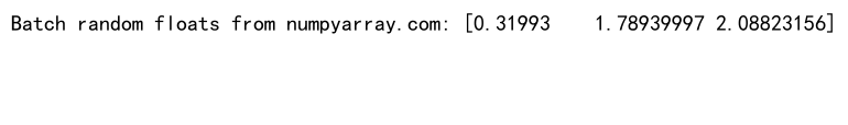 NumPy随机浮点数生成：全面掌握numpy.random模块的浮点数操作