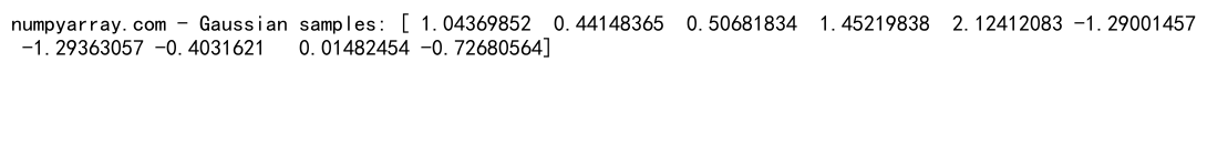 NumPy随机高斯分布：全面解析与应用