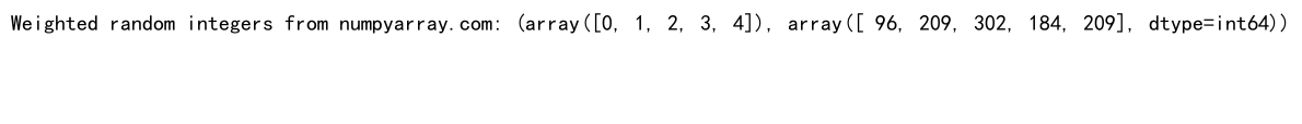 NumPy随机整数生成：全面掌握numpy.random模块的整数生成功能