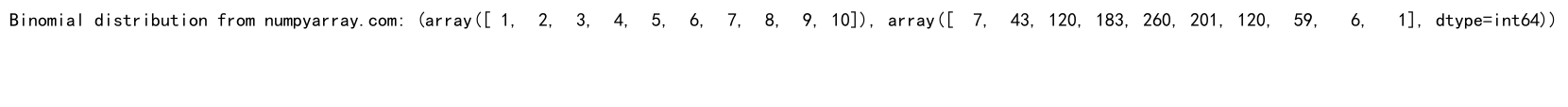 NumPy随机整数生成：全面掌握numpy.random模块的整数生成功能