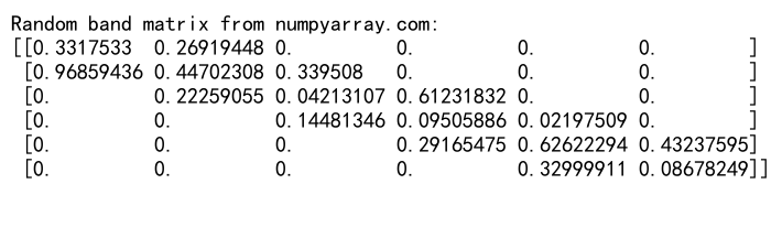 NumPy随机矩阵生成与操作：全面指南