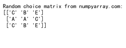 NumPy随机矩阵生成与操作：全面指南