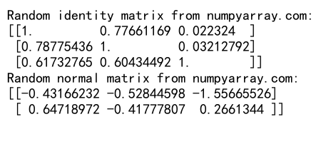 NumPy随机数生成：全面掌握NumPy的随机功能