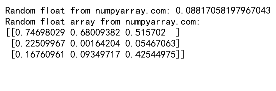 NumPy随机数生成：全面掌握NumPy的随机功能