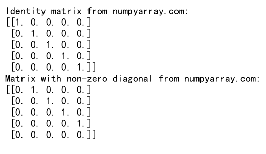 NumPy中的ones和zeros函数：创建填充数组的利器