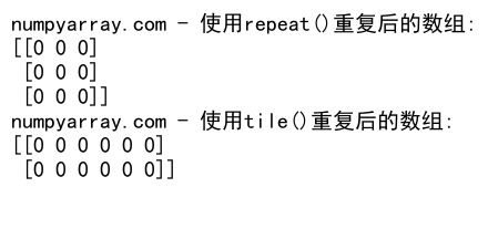 NumPy中创建和操作整数零数组的全面指南