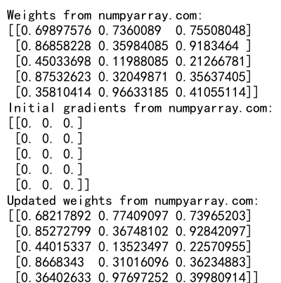 NumPy中zeros_like函数的使用及dtype参数详解