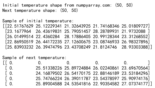 NumPy zeros_like函数：创建与给定数组形状相同的全零数组