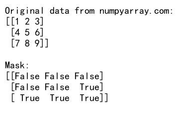 NumPy zeros_like函数：创建与给定数组形状相同的全零数组