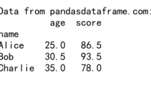 Pandas GroupBy 和计算所有列平均值的全面指南|极客教程