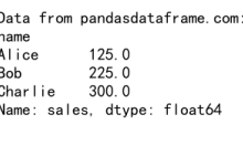 Pandas GroupBy 合并两列：高效数据分析与聚合技巧|极客教程