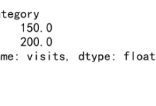 Pandas GroupBy 和 Filter 操作：数据分组与筛选的高效技巧|极客教程