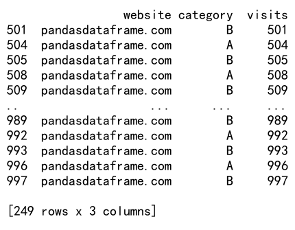 Pandas GroupBy 和 Filter 操作：数据分组与筛选的高效技巧