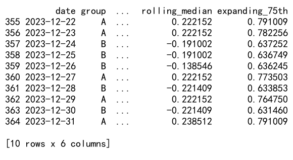 Pandas GroupBy和Quantile操作：数据分组与分位数计算详解