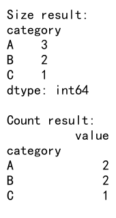 Pandas GroupBy Size：高效统计和分析数据的利器