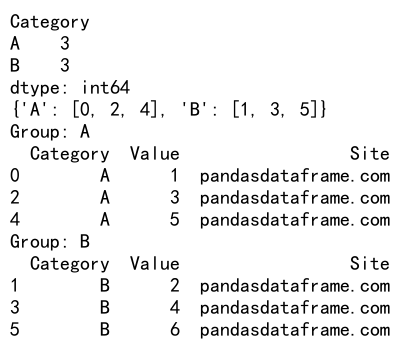 Pandas GroupBy 和 Mean 操作：数据分组与均值计算详解