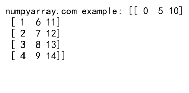 NumPy arange函数创建二维数组的全面指南