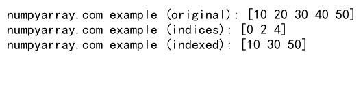 NumPy arange函数：创建等差数列数组的强大工具