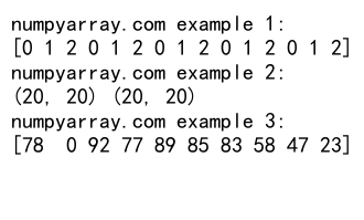 NumPy arange函数：创建等间隔数组的强大工具