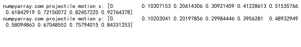 NumPy linspace()方法：创建均匀间隔的数组