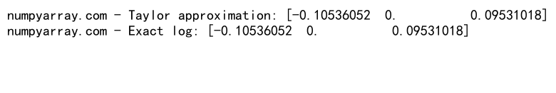 Python中NumPy的log()函数：高效数学计算的利器