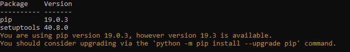 Python 使用venv创建虚拟环境 